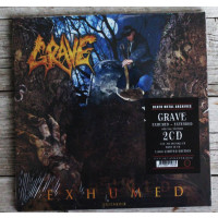 GRAVE - Exhumed - Extended (Double CD in special Triple 7′ vinyl sleeve)