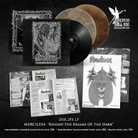 MERCILESS - Behind The Realms Of The Dark (Trans Black Marble Vinyl)