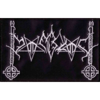 MOONBLOOD - Shaped Logo Embr. Backpatch