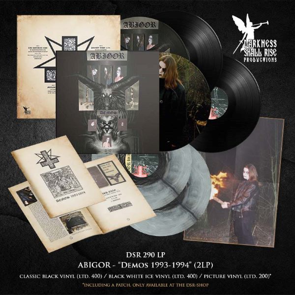 ABIGOR Demos 1993-1994 (2LP black vinyl)