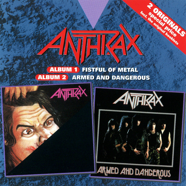 ANTHRAX Fistful of Metal & Armed and Dangerous