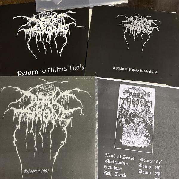 DARKTHRONE The Bootlegs bundle (4 LP)