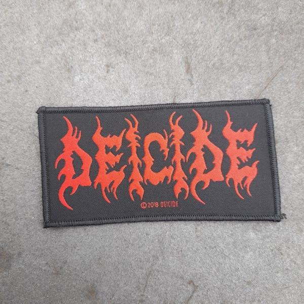 DEICIDE Logo  - Embr. Patch