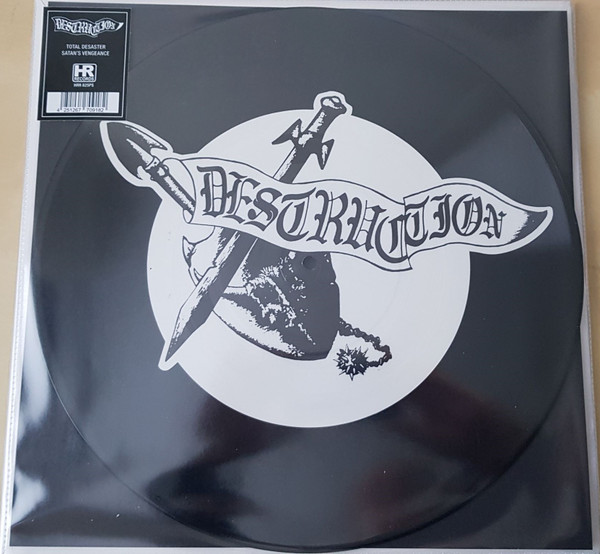 DESTRUCTION Total Desaster/ Satan‘s Vengeance (shaped picture 7")