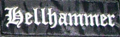 HELLHAMMER Logo - Embr. Patch