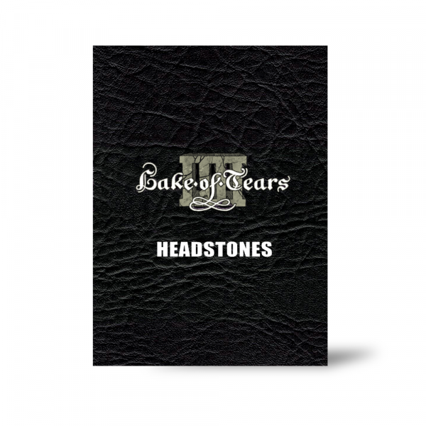 LAKE OF TEARS Headstones  (ltd deluxe leather digi)