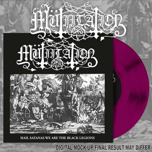 MUTIILATION Hail Satanas We Are The Black Legions (Purple Vinyl)