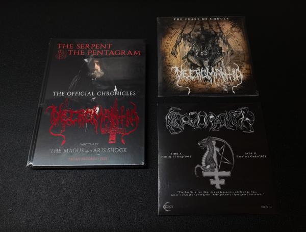 NECROMANTIA The Serpent & The Pentagram (BOOK +7")