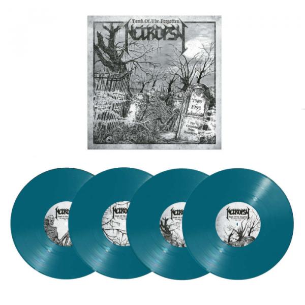 NECROPSY Tomb of the forgotten (4xLP Petrol Green)