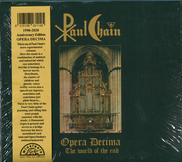 PAUL CHAIN - Opera Decima (The World Of The End) - 2CD