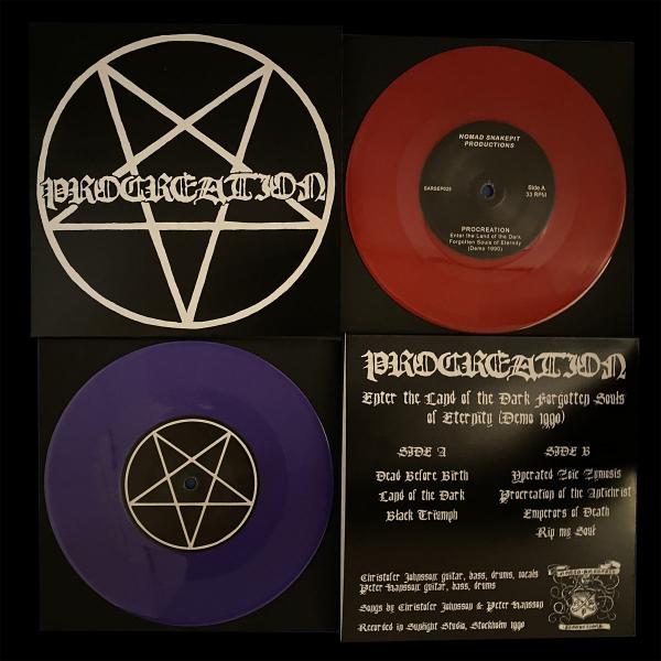 PROCREATION Enter the Land of the Dark Forgotten Souls of Eternity (purple vinyl)