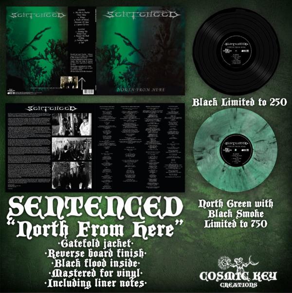 SENTENCED North From Here (smoke vinyl)