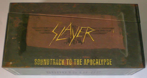 SLAYER おおきく Soundtrack to the Apocalypse ボックス