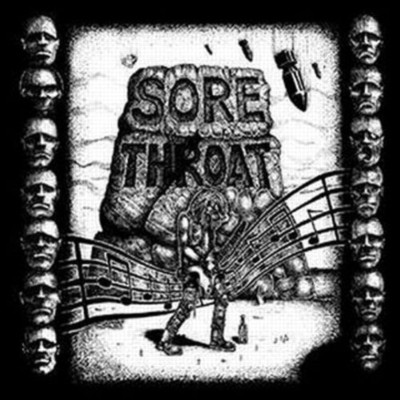 SORE THROATH Unhindered By Balent (first press)